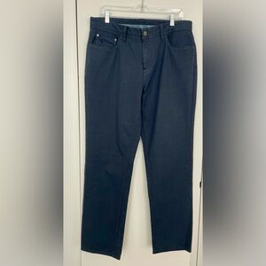 English Laundry Men’s Walker Straight Fit Pants Dark Blue Size 34 x 32